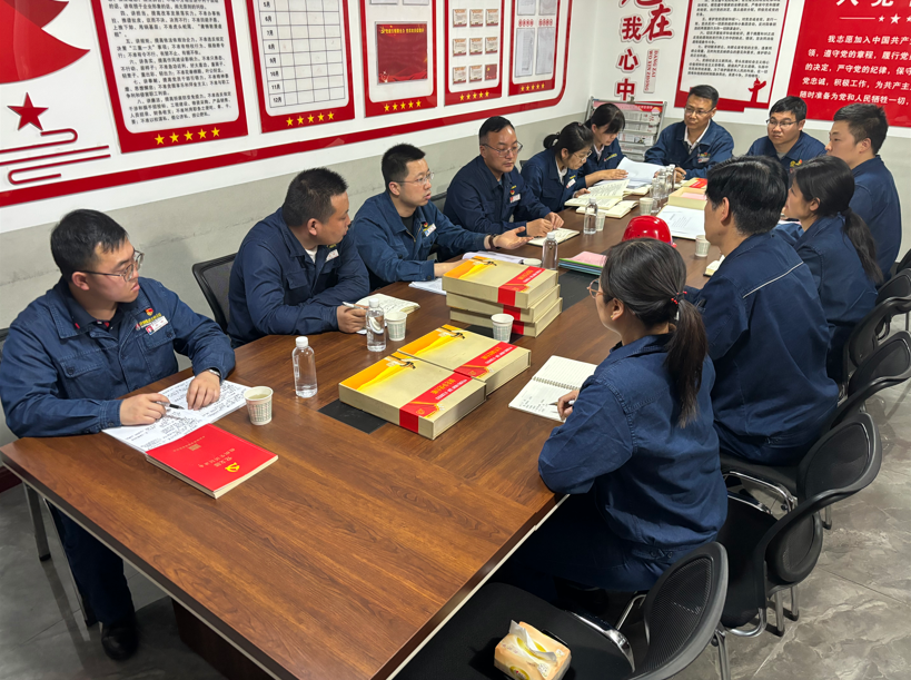 龍鋼公司黨委“三點一線”提升支部建設質效 龍鋼公司黨委“三點一線”提升支部建設質效
